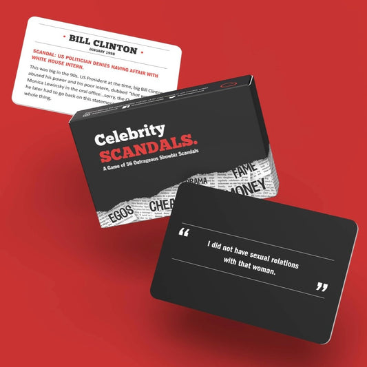 Celebrity Scandals Card Game