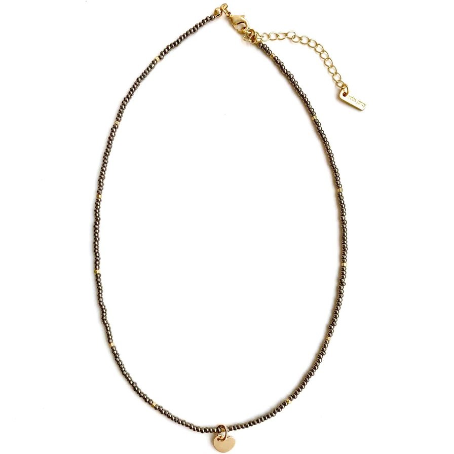 Tiny Heart on Minimalist Necklace