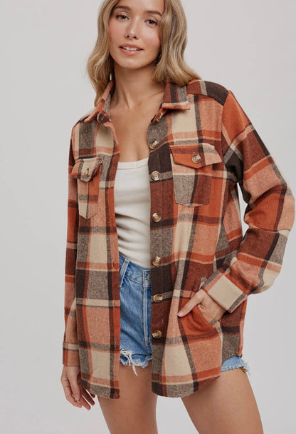 Flannel Plaid Shacket