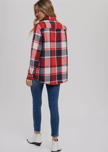 Flannel Plaid Shacket