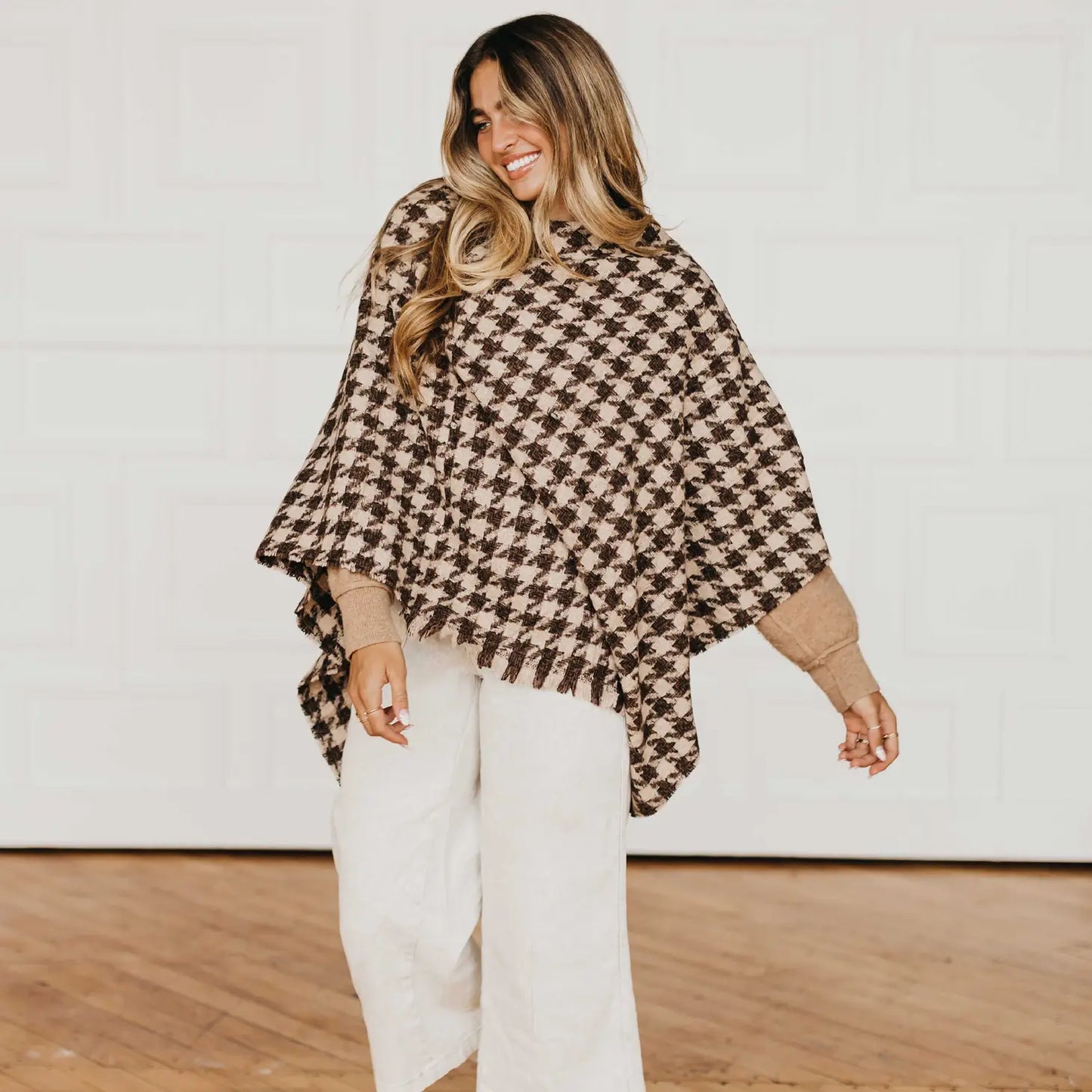 Plaid Shawl / Poncho