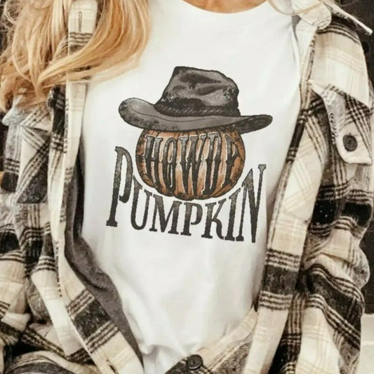 Howdy Pumpkin Graphic Tee